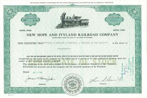 New Hope and Ivyland Railroad Co.